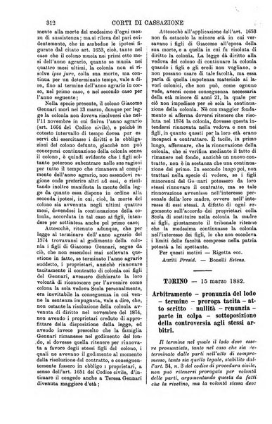 Annali della giurisprudenza italiana raccolta generale delle decisioni delle Corti di cassazione e d'appello in materia civile, criminale, commerciale, di diritto pubblico e amministrativo, e di procedura civile e penale