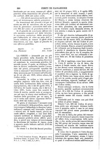 Annali della giurisprudenza italiana raccolta generale delle decisioni delle Corti di cassazione e d'appello in materia civile, criminale, commerciale, di diritto pubblico e amministrativo, e di procedura civile e penale