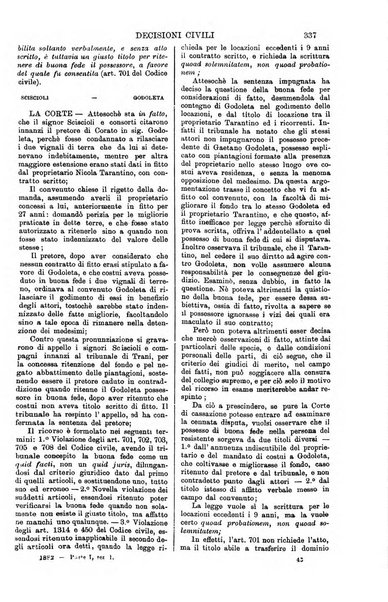 Annali della giurisprudenza italiana raccolta generale delle decisioni delle Corti di cassazione e d'appello in materia civile, criminale, commerciale, di diritto pubblico e amministrativo, e di procedura civile e penale