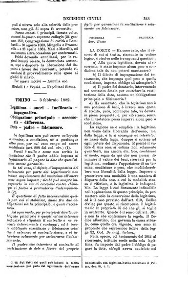 Annali della giurisprudenza italiana raccolta generale delle decisioni delle Corti di cassazione e d'appello in materia civile, criminale, commerciale, di diritto pubblico e amministrativo, e di procedura civile e penale