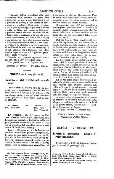 Annali della giurisprudenza italiana raccolta generale delle decisioni delle Corti di cassazione e d'appello in materia civile, criminale, commerciale, di diritto pubblico e amministrativo, e di procedura civile e penale