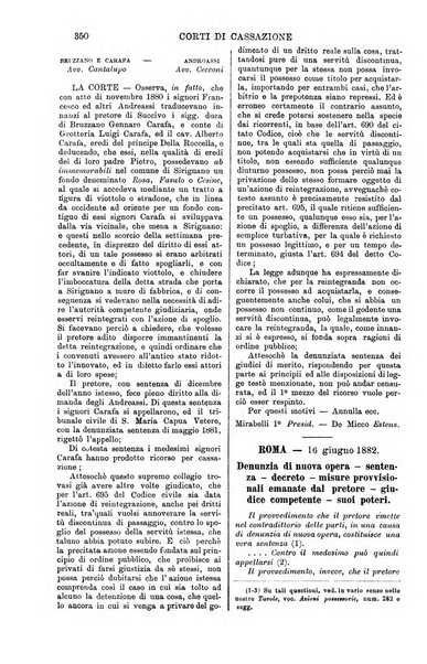 Annali della giurisprudenza italiana raccolta generale delle decisioni delle Corti di cassazione e d'appello in materia civile, criminale, commerciale, di diritto pubblico e amministrativo, e di procedura civile e penale