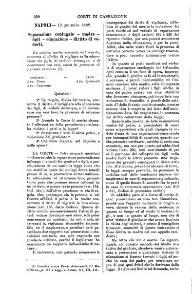 Annali della giurisprudenza italiana raccolta generale delle decisioni delle Corti di cassazione e d'appello in materia civile, criminale, commerciale, di diritto pubblico e amministrativo, e di procedura civile e penale