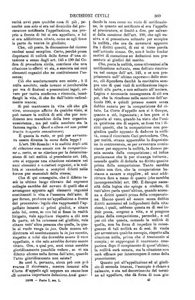 Annali della giurisprudenza italiana raccolta generale delle decisioni delle Corti di cassazione e d'appello in materia civile, criminale, commerciale, di diritto pubblico e amministrativo, e di procedura civile e penale