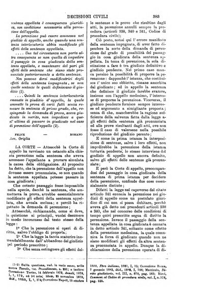 Annali della giurisprudenza italiana raccolta generale delle decisioni delle Corti di cassazione e d'appello in materia civile, criminale, commerciale, di diritto pubblico e amministrativo, e di procedura civile e penale