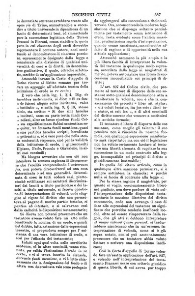 Annali della giurisprudenza italiana raccolta generale delle decisioni delle Corti di cassazione e d'appello in materia civile, criminale, commerciale, di diritto pubblico e amministrativo, e di procedura civile e penale