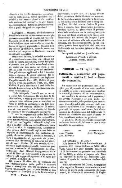 Annali della giurisprudenza italiana raccolta generale delle decisioni delle Corti di cassazione e d'appello in materia civile, criminale, commerciale, di diritto pubblico e amministrativo, e di procedura civile e penale