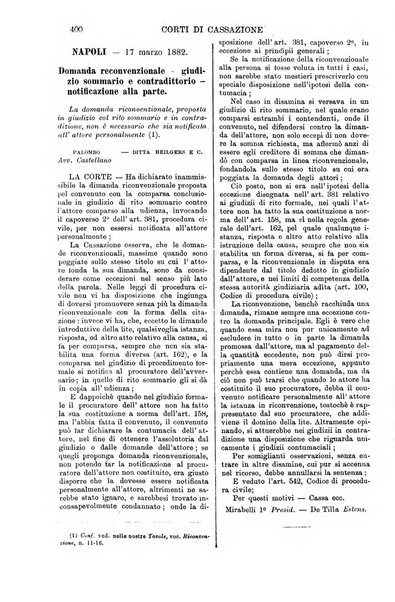 Annali della giurisprudenza italiana raccolta generale delle decisioni delle Corti di cassazione e d'appello in materia civile, criminale, commerciale, di diritto pubblico e amministrativo, e di procedura civile e penale