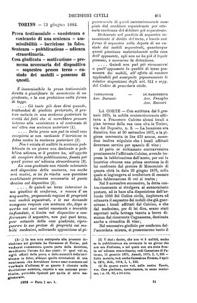 Annali della giurisprudenza italiana raccolta generale delle decisioni delle Corti di cassazione e d'appello in materia civile, criminale, commerciale, di diritto pubblico e amministrativo, e di procedura civile e penale