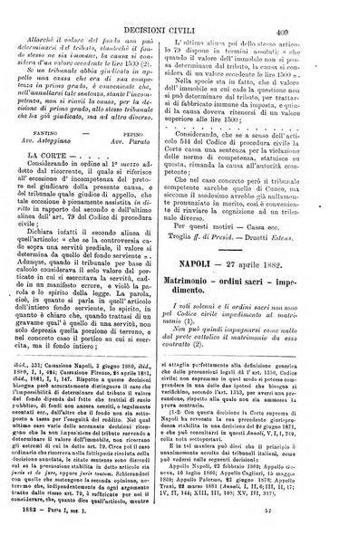 Annali della giurisprudenza italiana raccolta generale delle decisioni delle Corti di cassazione e d'appello in materia civile, criminale, commerciale, di diritto pubblico e amministrativo, e di procedura civile e penale