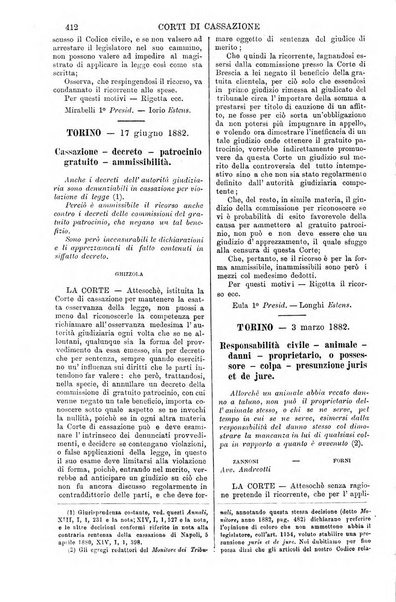 Annali della giurisprudenza italiana raccolta generale delle decisioni delle Corti di cassazione e d'appello in materia civile, criminale, commerciale, di diritto pubblico e amministrativo, e di procedura civile e penale