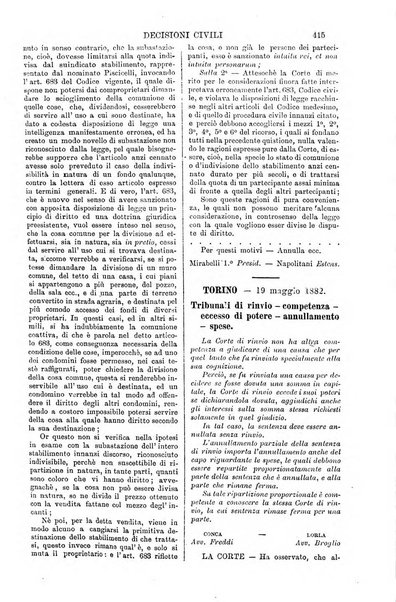 Annali della giurisprudenza italiana raccolta generale delle decisioni delle Corti di cassazione e d'appello in materia civile, criminale, commerciale, di diritto pubblico e amministrativo, e di procedura civile e penale