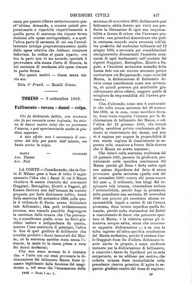 Annali della giurisprudenza italiana raccolta generale delle decisioni delle Corti di cassazione e d'appello in materia civile, criminale, commerciale, di diritto pubblico e amministrativo, e di procedura civile e penale