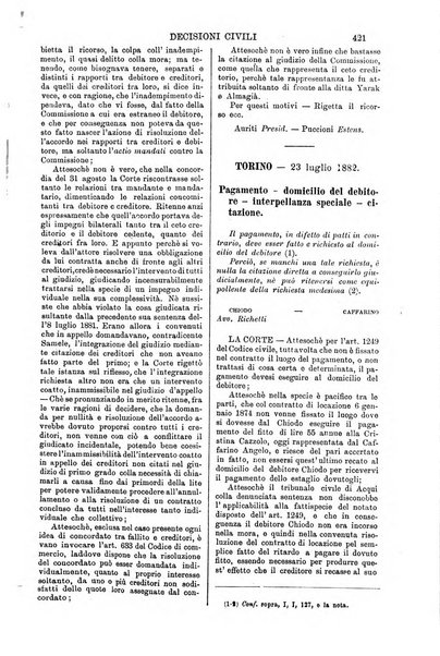 Annali della giurisprudenza italiana raccolta generale delle decisioni delle Corti di cassazione e d'appello in materia civile, criminale, commerciale, di diritto pubblico e amministrativo, e di procedura civile e penale