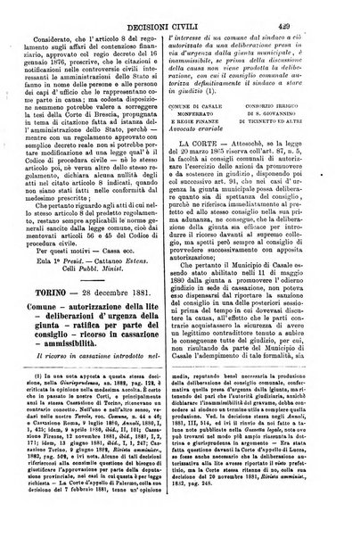 Annali della giurisprudenza italiana raccolta generale delle decisioni delle Corti di cassazione e d'appello in materia civile, criminale, commerciale, di diritto pubblico e amministrativo, e di procedura civile e penale