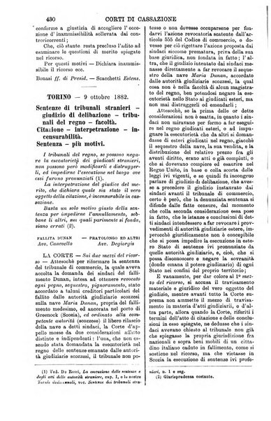 Annali della giurisprudenza italiana raccolta generale delle decisioni delle Corti di cassazione e d'appello in materia civile, criminale, commerciale, di diritto pubblico e amministrativo, e di procedura civile e penale