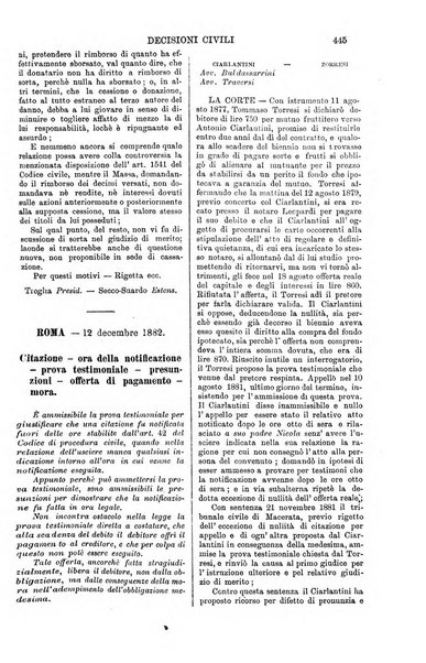 Annali della giurisprudenza italiana raccolta generale delle decisioni delle Corti di cassazione e d'appello in materia civile, criminale, commerciale, di diritto pubblico e amministrativo, e di procedura civile e penale