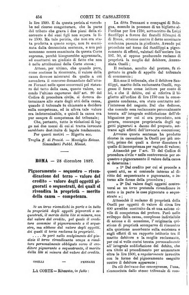 Annali della giurisprudenza italiana raccolta generale delle decisioni delle Corti di cassazione e d'appello in materia civile, criminale, commerciale, di diritto pubblico e amministrativo, e di procedura civile e penale