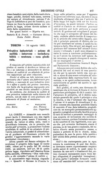 Annali della giurisprudenza italiana raccolta generale delle decisioni delle Corti di cassazione e d'appello in materia civile, criminale, commerciale, di diritto pubblico e amministrativo, e di procedura civile e penale