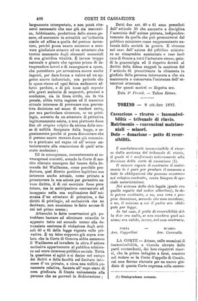 Annali della giurisprudenza italiana raccolta generale delle decisioni delle Corti di cassazione e d'appello in materia civile, criminale, commerciale, di diritto pubblico e amministrativo, e di procedura civile e penale