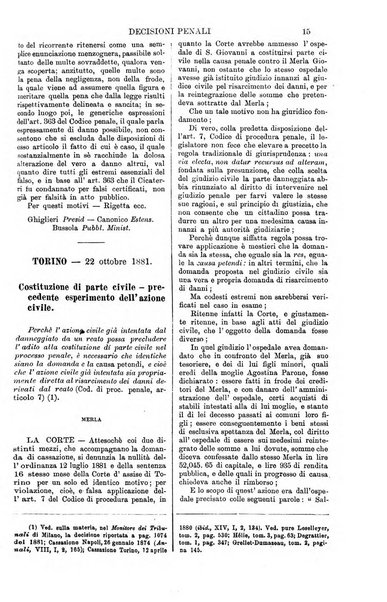 Annali della giurisprudenza italiana raccolta generale delle decisioni delle Corti di cassazione e d'appello in materia civile, criminale, commerciale, di diritto pubblico e amministrativo, e di procedura civile e penale