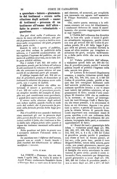 Annali della giurisprudenza italiana raccolta generale delle decisioni delle Corti di cassazione e d'appello in materia civile, criminale, commerciale, di diritto pubblico e amministrativo, e di procedura civile e penale