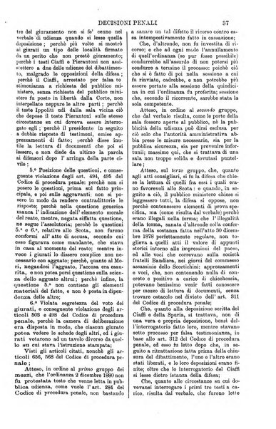 Annali della giurisprudenza italiana raccolta generale delle decisioni delle Corti di cassazione e d'appello in materia civile, criminale, commerciale, di diritto pubblico e amministrativo, e di procedura civile e penale