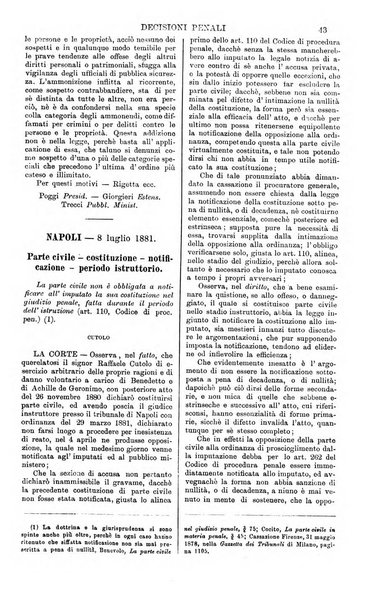 Annali della giurisprudenza italiana raccolta generale delle decisioni delle Corti di cassazione e d'appello in materia civile, criminale, commerciale, di diritto pubblico e amministrativo, e di procedura civile e penale