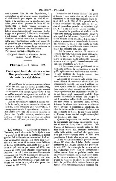 Annali della giurisprudenza italiana raccolta generale delle decisioni delle Corti di cassazione e d'appello in materia civile, criminale, commerciale, di diritto pubblico e amministrativo, e di procedura civile e penale