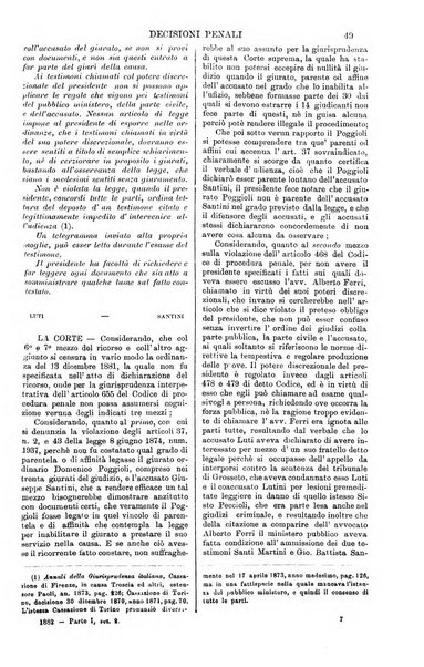 Annali della giurisprudenza italiana raccolta generale delle decisioni delle Corti di cassazione e d'appello in materia civile, criminale, commerciale, di diritto pubblico e amministrativo, e di procedura civile e penale