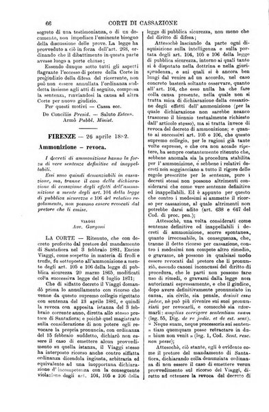 Annali della giurisprudenza italiana raccolta generale delle decisioni delle Corti di cassazione e d'appello in materia civile, criminale, commerciale, di diritto pubblico e amministrativo, e di procedura civile e penale