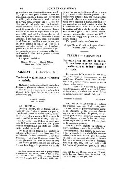 Annali della giurisprudenza italiana raccolta generale delle decisioni delle Corti di cassazione e d'appello in materia civile, criminale, commerciale, di diritto pubblico e amministrativo, e di procedura civile e penale