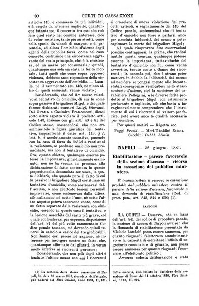 Annali della giurisprudenza italiana raccolta generale delle decisioni delle Corti di cassazione e d'appello in materia civile, criminale, commerciale, di diritto pubblico e amministrativo, e di procedura civile e penale