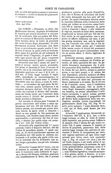 Annali della giurisprudenza italiana raccolta generale delle decisioni delle Corti di cassazione e d'appello in materia civile, criminale, commerciale, di diritto pubblico e amministrativo, e di procedura civile e penale