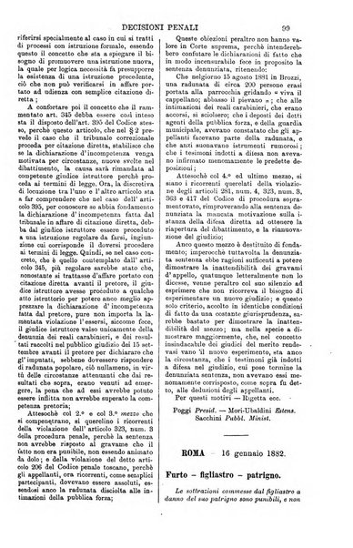 Annali della giurisprudenza italiana raccolta generale delle decisioni delle Corti di cassazione e d'appello in materia civile, criminale, commerciale, di diritto pubblico e amministrativo, e di procedura civile e penale