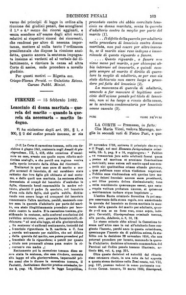 Annali della giurisprudenza italiana raccolta generale delle decisioni delle Corti di cassazione e d'appello in materia civile, criminale, commerciale, di diritto pubblico e amministrativo, e di procedura civile e penale