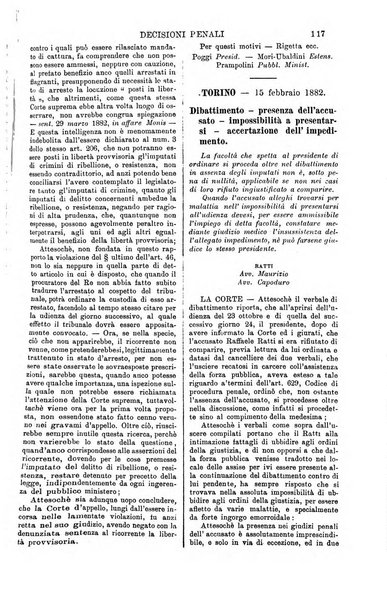 Annali della giurisprudenza italiana raccolta generale delle decisioni delle Corti di cassazione e d'appello in materia civile, criminale, commerciale, di diritto pubblico e amministrativo, e di procedura civile e penale