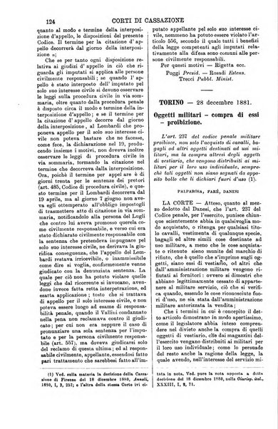 Annali della giurisprudenza italiana raccolta generale delle decisioni delle Corti di cassazione e d'appello in materia civile, criminale, commerciale, di diritto pubblico e amministrativo, e di procedura civile e penale