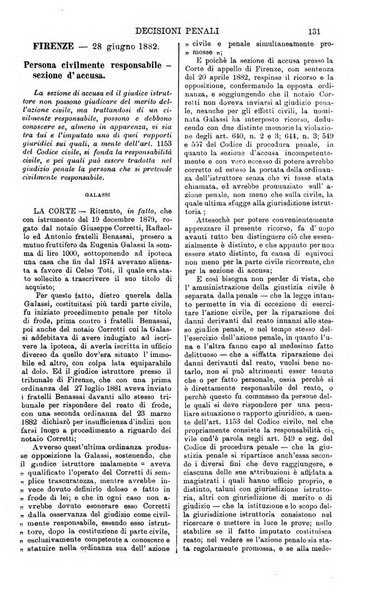 Annali della giurisprudenza italiana raccolta generale delle decisioni delle Corti di cassazione e d'appello in materia civile, criminale, commerciale, di diritto pubblico e amministrativo, e di procedura civile e penale