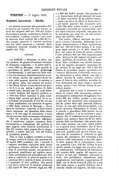 Annali della giurisprudenza italiana raccolta generale delle decisioni delle Corti di cassazione e d'appello in materia civile, criminale, commerciale, di diritto pubblico e amministrativo, e di procedura civile e penale