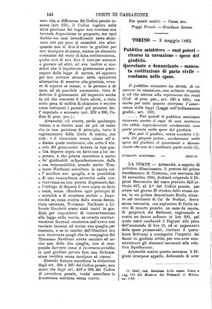 Annali della giurisprudenza italiana raccolta generale delle decisioni delle Corti di cassazione e d'appello in materia civile, criminale, commerciale, di diritto pubblico e amministrativo, e di procedura civile e penale