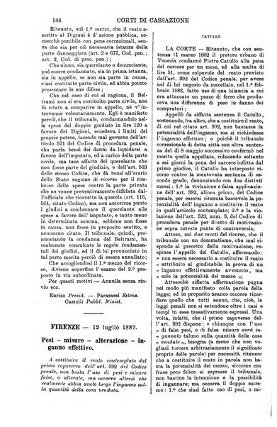 Annali della giurisprudenza italiana raccolta generale delle decisioni delle Corti di cassazione e d'appello in materia civile, criminale, commerciale, di diritto pubblico e amministrativo, e di procedura civile e penale