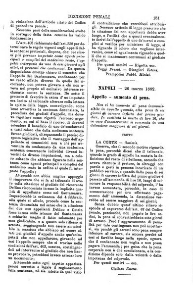 Annali della giurisprudenza italiana raccolta generale delle decisioni delle Corti di cassazione e d'appello in materia civile, criminale, commerciale, di diritto pubblico e amministrativo, e di procedura civile e penale