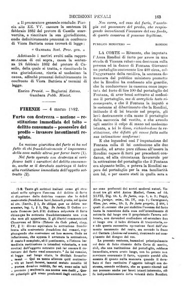 Annali della giurisprudenza italiana raccolta generale delle decisioni delle Corti di cassazione e d'appello in materia civile, criminale, commerciale, di diritto pubblico e amministrativo, e di procedura civile e penale