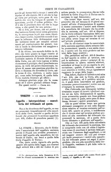 Annali della giurisprudenza italiana raccolta generale delle decisioni delle Corti di cassazione e d'appello in materia civile, criminale, commerciale, di diritto pubblico e amministrativo, e di procedura civile e penale