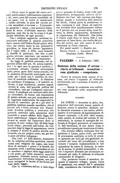 Annali della giurisprudenza italiana raccolta generale delle decisioni delle Corti di cassazione e d'appello in materia civile, criminale, commerciale, di diritto pubblico e amministrativo, e di procedura civile e penale