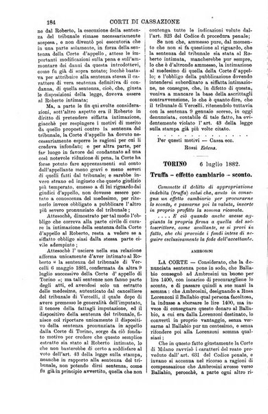 Annali della giurisprudenza italiana raccolta generale delle decisioni delle Corti di cassazione e d'appello in materia civile, criminale, commerciale, di diritto pubblico e amministrativo, e di procedura civile e penale