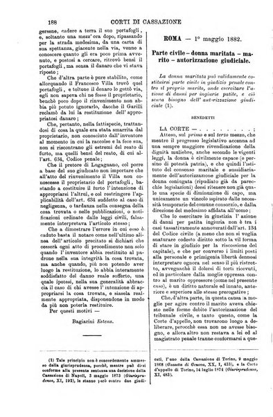 Annali della giurisprudenza italiana raccolta generale delle decisioni delle Corti di cassazione e d'appello in materia civile, criminale, commerciale, di diritto pubblico e amministrativo, e di procedura civile e penale