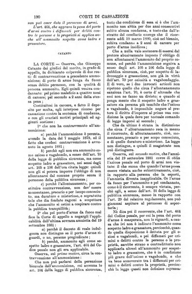 Annali della giurisprudenza italiana raccolta generale delle decisioni delle Corti di cassazione e d'appello in materia civile, criminale, commerciale, di diritto pubblico e amministrativo, e di procedura civile e penale