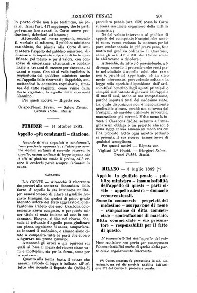 Annali della giurisprudenza italiana raccolta generale delle decisioni delle Corti di cassazione e d'appello in materia civile, criminale, commerciale, di diritto pubblico e amministrativo, e di procedura civile e penale